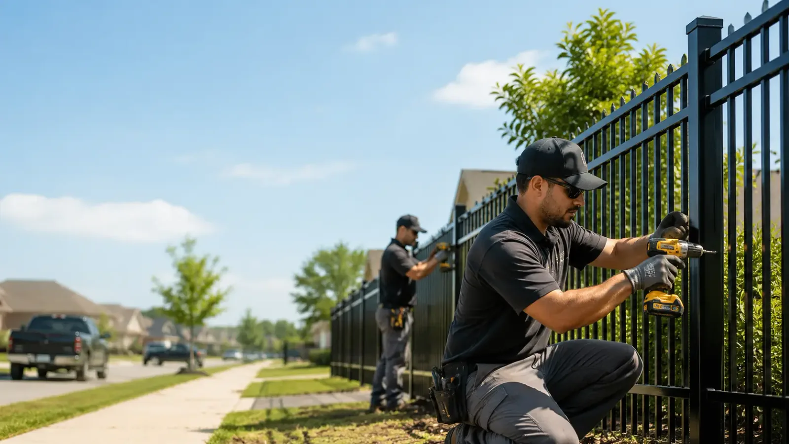 Metal Fence Installation in Wittman, MD